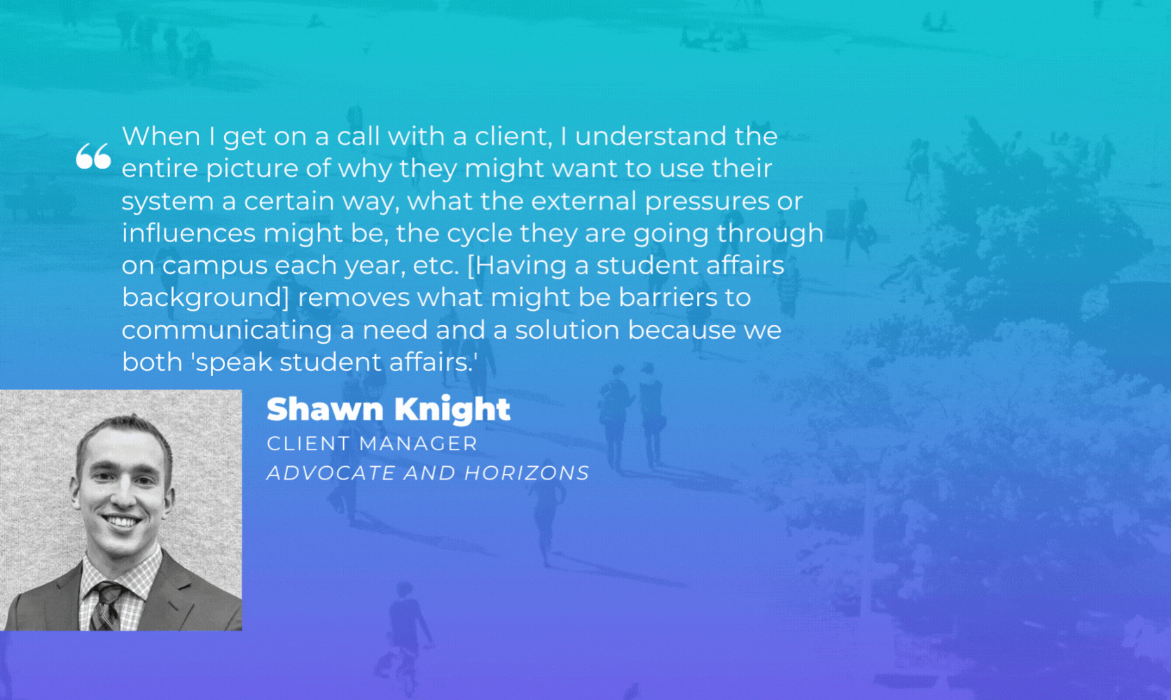 Symplicity Spotlight Shawn Knight